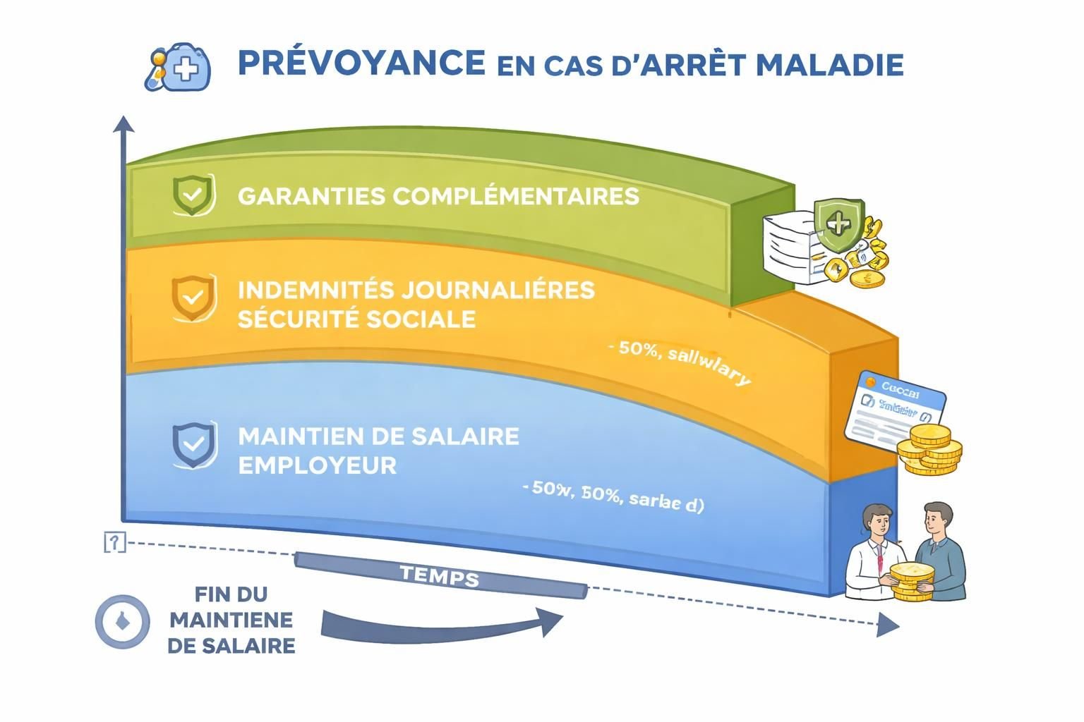 découvrez comment fonctionne la prévoyance en cas d'arrêt maladie, avec des explications claires et des conseils pratiques pour protéger vos revenus et vos droits.
