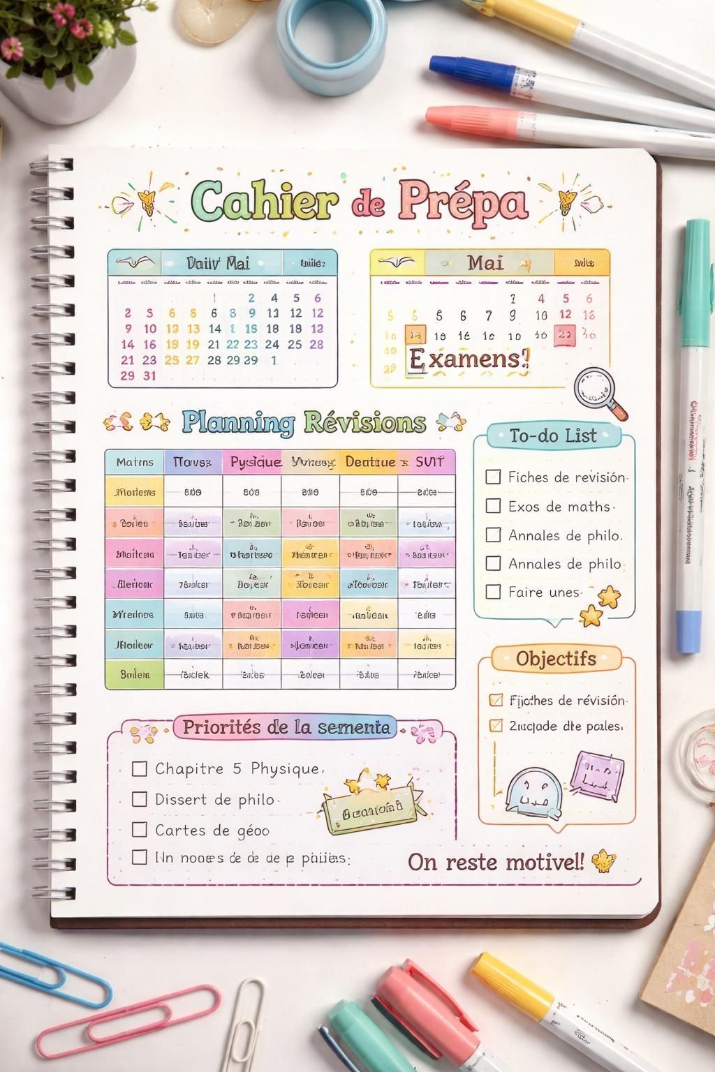 découvrez nos conseils pratiques pour organiser efficacement votre cahier de préparation et maximiser vos chances de réussite aux examens.